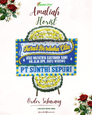 Papan Bunga Duka di Sentani