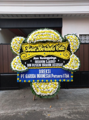 Papan Bunga Duka di Sentani
