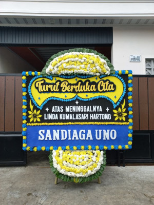 Papan Bunga Duka di Sentani